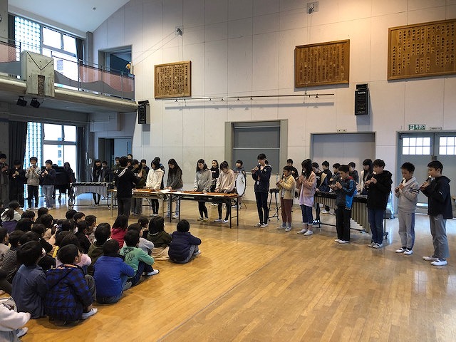 ６年生の演奏